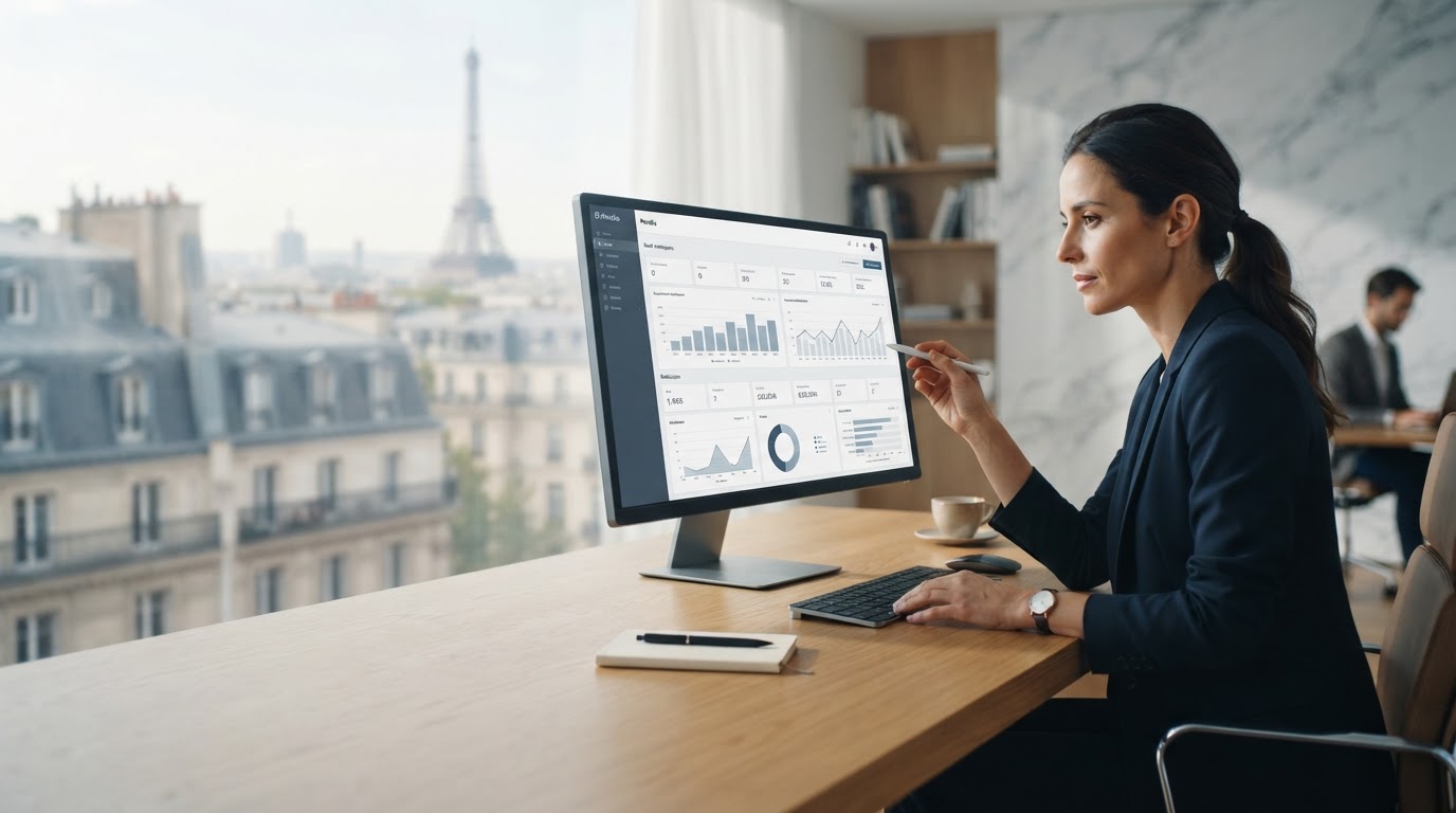 Rendia - tableau de bord financier unifié affichant l'analyse de portefeuille